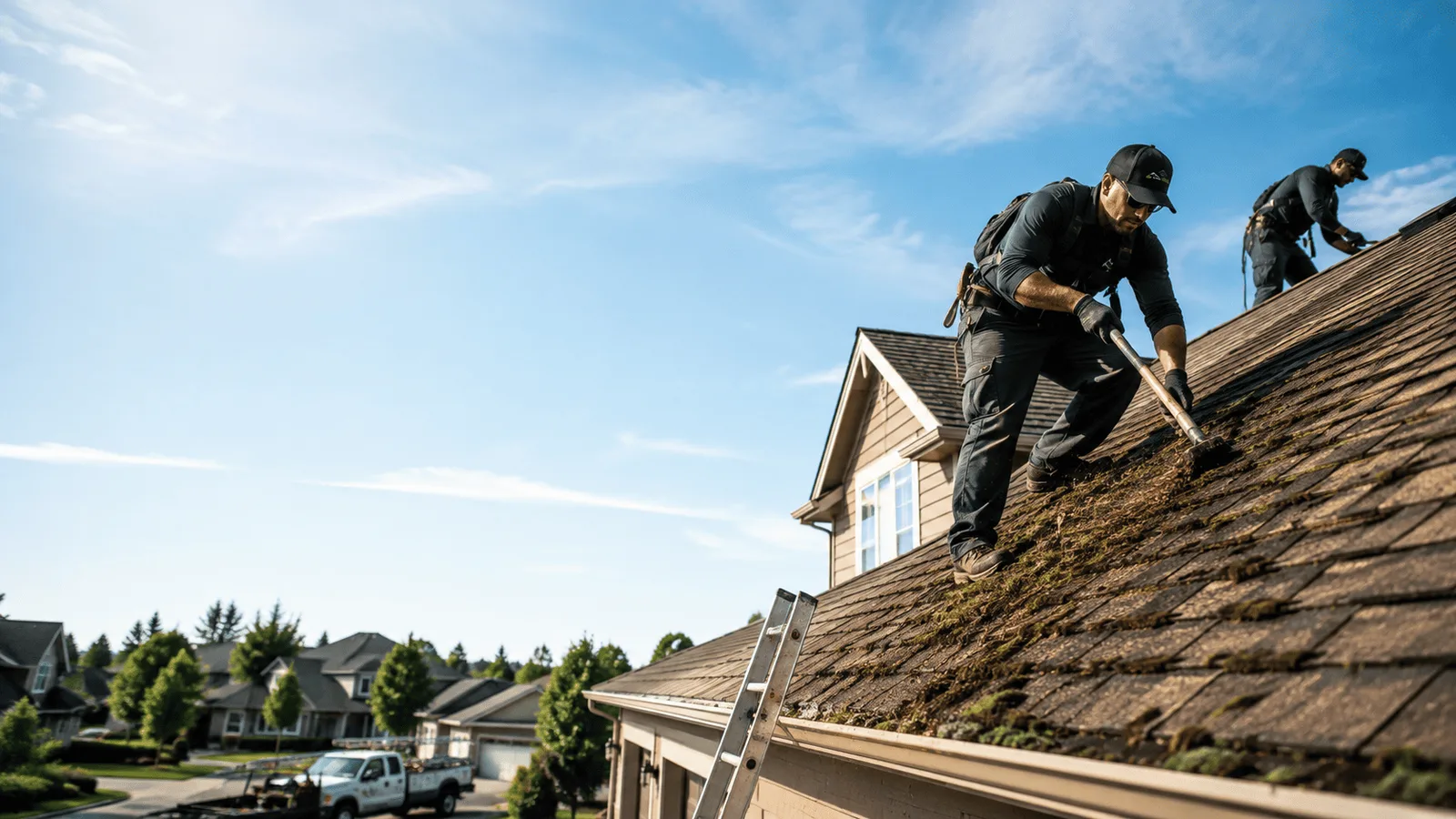Roof Moss Removal in Dryden, MI near me